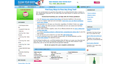 Desktop Screenshot of howtocleanyourbody.com